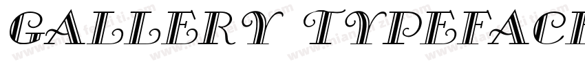gallery typeface字体转换
